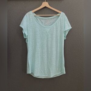 Old Navy t-shirt, short-sleeve; seafoam blue